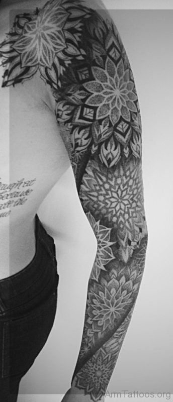 Awesome Mandala Tattoo Design 
