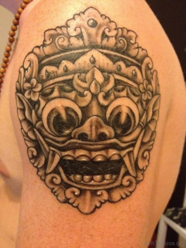 Awesome Mask Tattoo