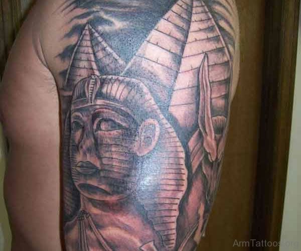 Awesome Pharaoh Tattoo 