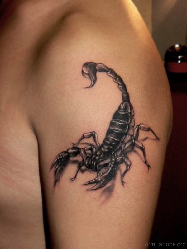 Awesome Scorpion Tattoo 