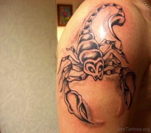 Awesome Scorpion Tattoo Design 