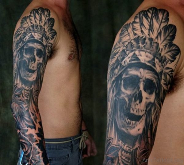 Awesome Skull Tattoo 