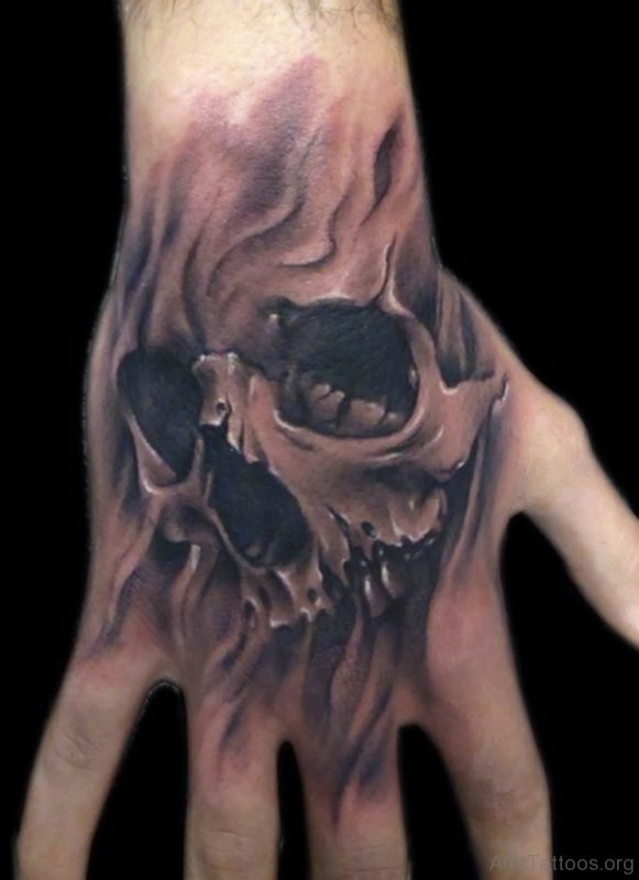 Awesome Skull Tattoo 