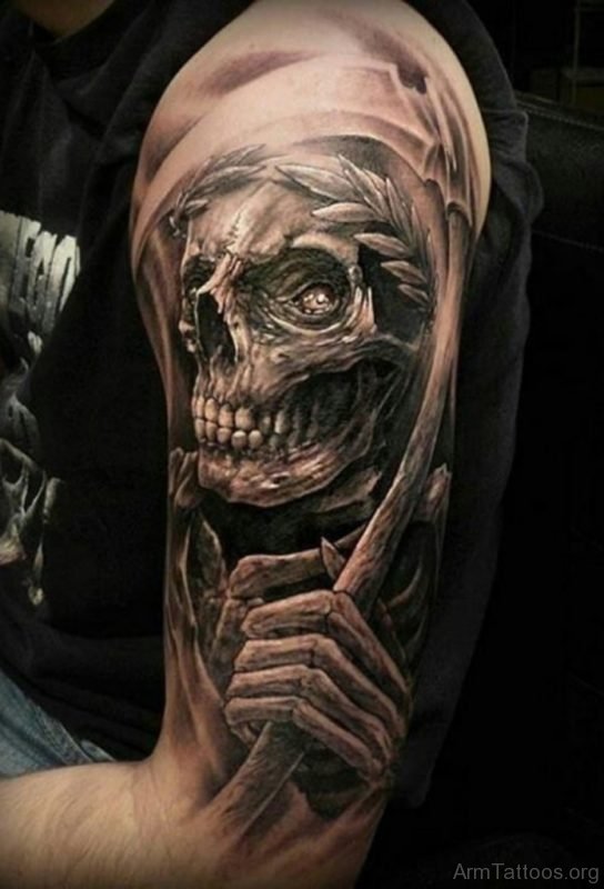 Awesome Skull Tattoo 