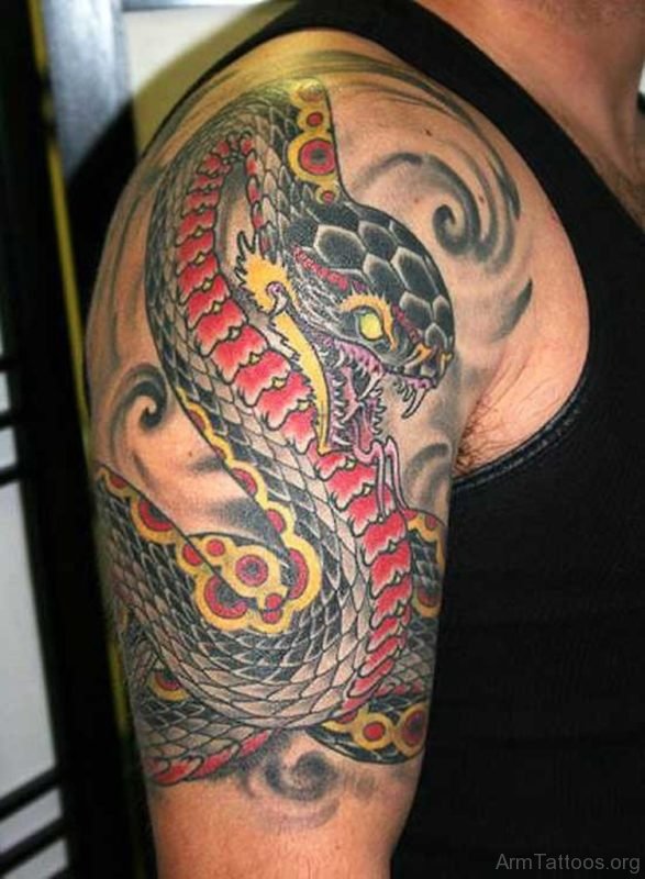 Awesome Snake Tattoo 