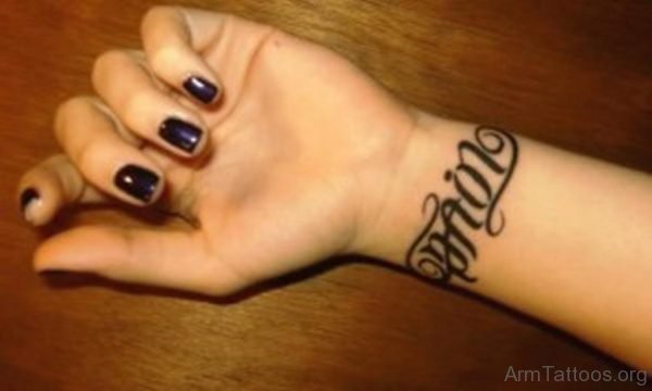 Awesome Ambigram Tattoo