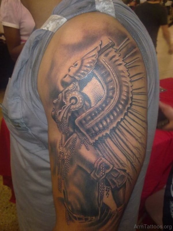 Aztec Warrior Tattoo