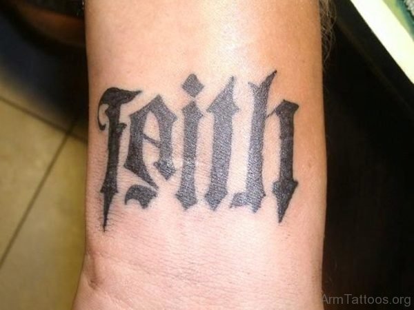 Beautiful Ambigram Tattoo Design