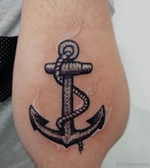 Beautiful Anchor Tattoo