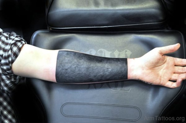 Beautiful Black Tattoo On Arm 