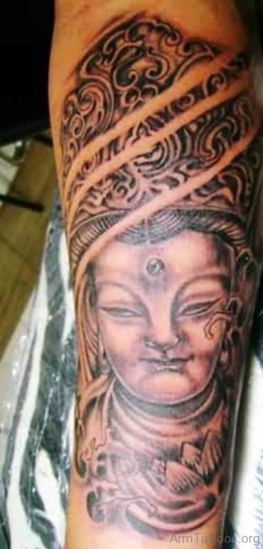 Beautiful Buddha Tattoo Design 