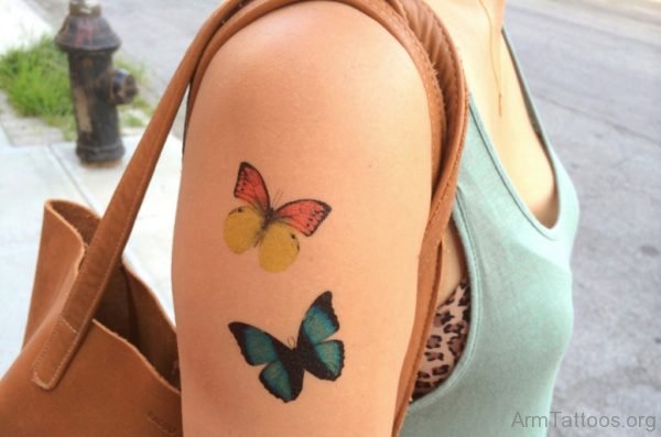 Beautiful Butterfly Tattoo