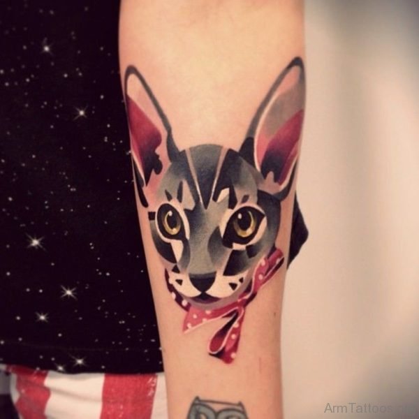 Beautiful Cat Tattoo