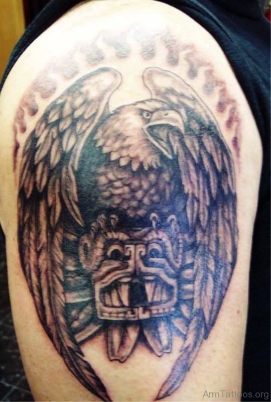 Beautiful Eagle Arm Tattoo Design agle Shoulder Tattoo Design egl5025