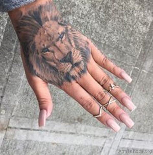 Beautiful Lion Tattoo