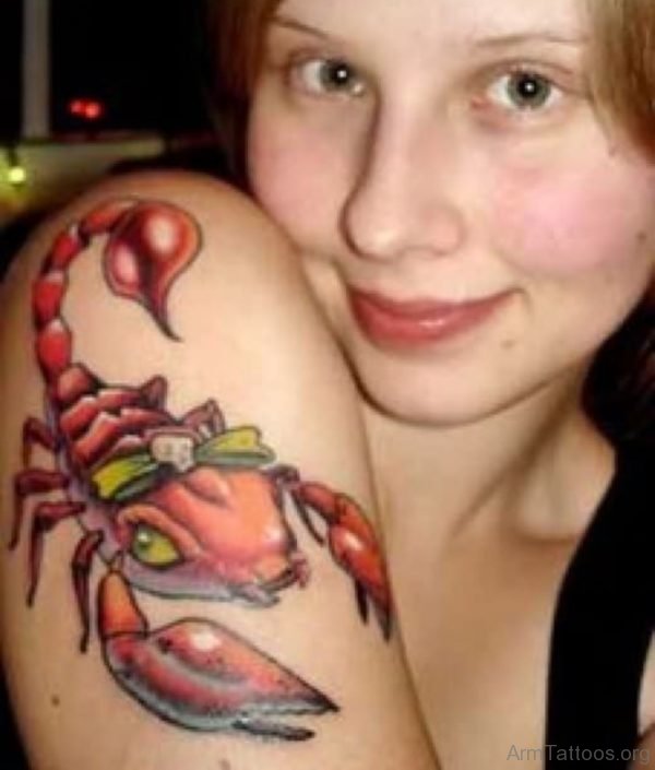 Beautiful Scorpion Tattoo 