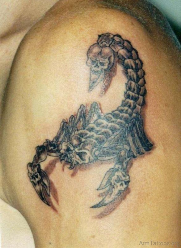 Beautiful Scorpion Tattoo 