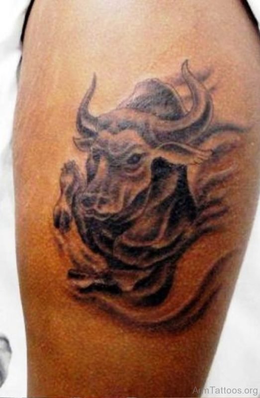 Best Bull Tattoo Design 