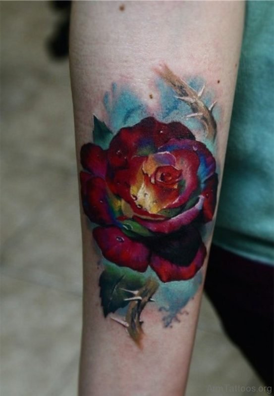 Best Rose Tattoo