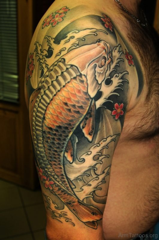 Best koi Fish Tattoo