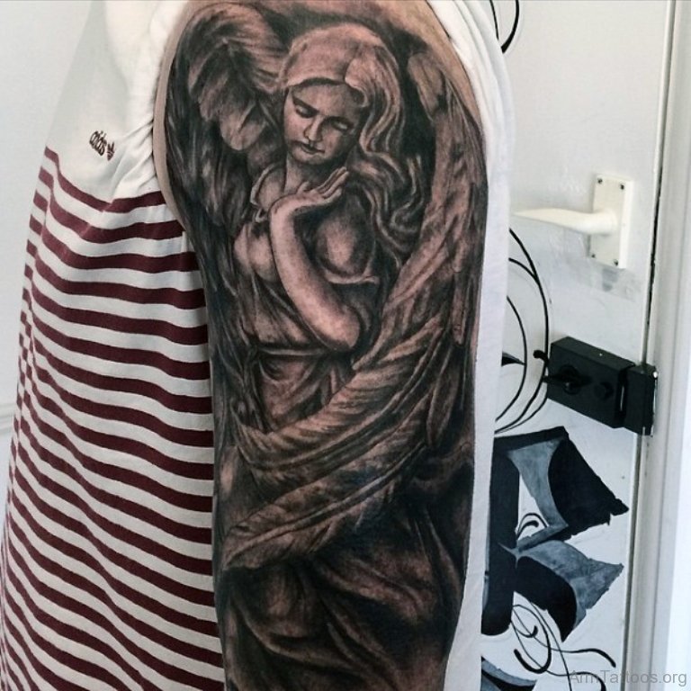 Black Angel Tattoo