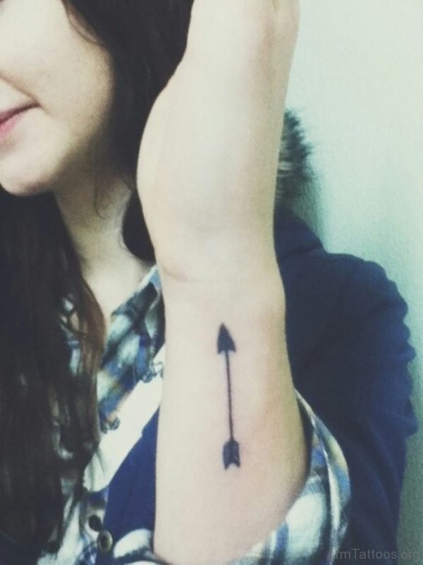 Black Arrow Tattoo design 