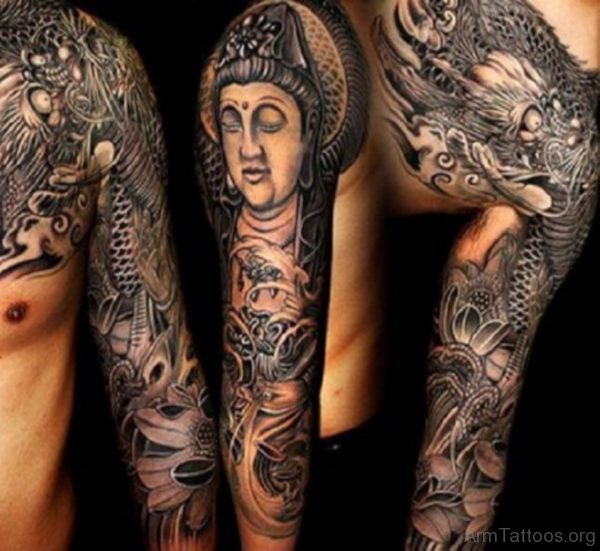 Black Buddha Tattoo