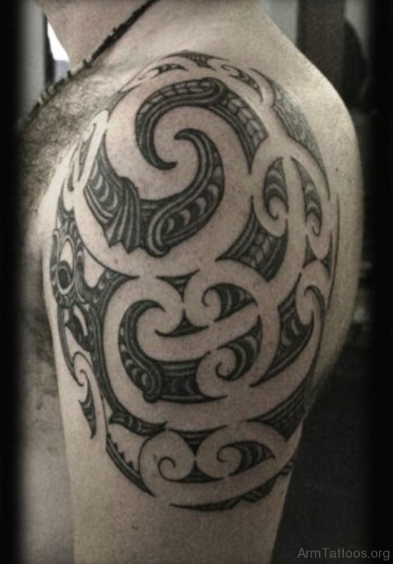 Black Maori Tattoo