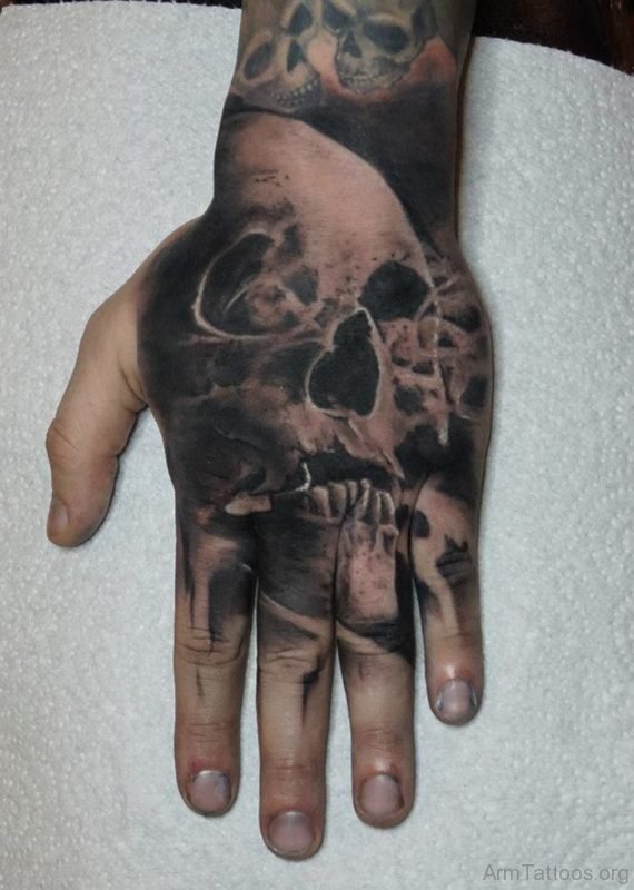 Black Skull Tattoo