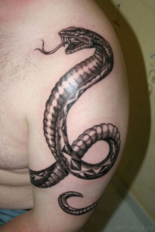 Black Snake Tattoo