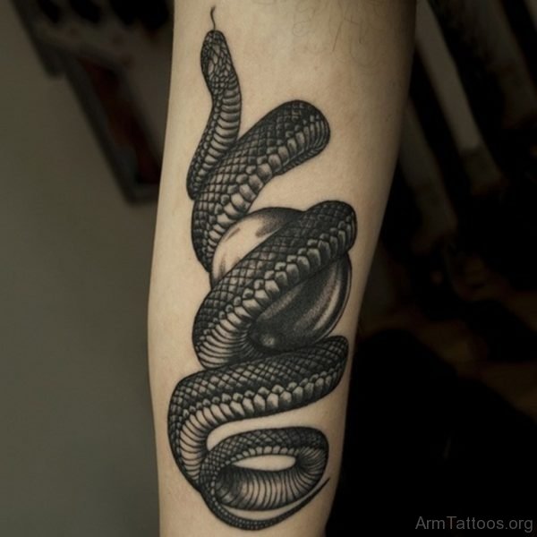 Black Snake Tattoo