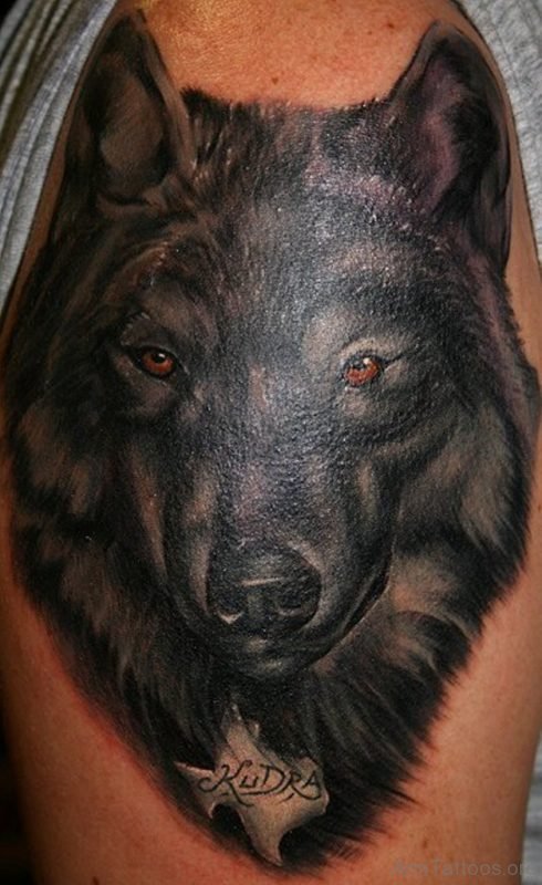 Black Wolf Tattoo