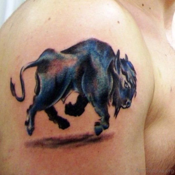 Blue Bull Tattoo 