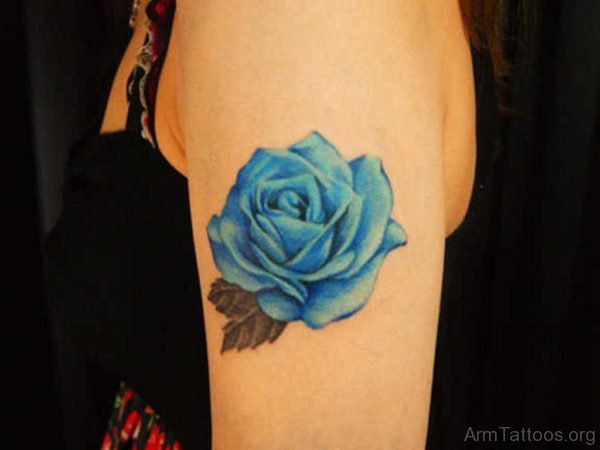 Blue Rose Tattoo