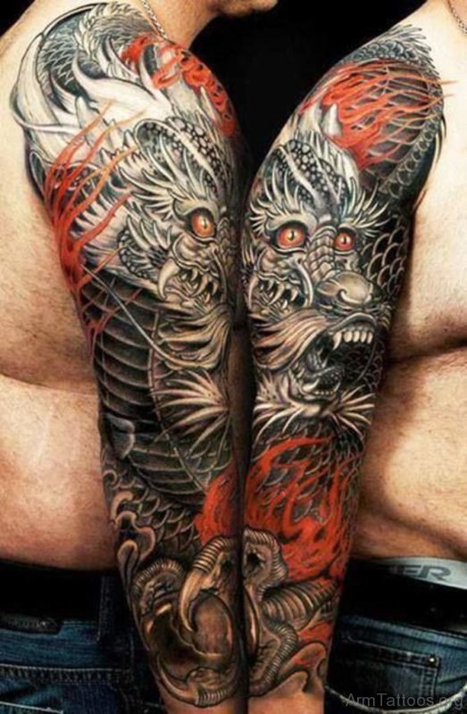 Breathtaking Dragon Tattoo