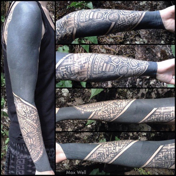 Brilliant Black Tattoo Design 