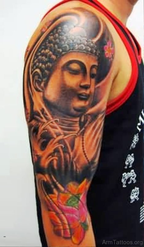 Brilliant Buddha Tattoo Design 