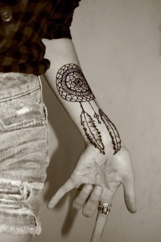 Brilliant Dreamcatcher Tattoo