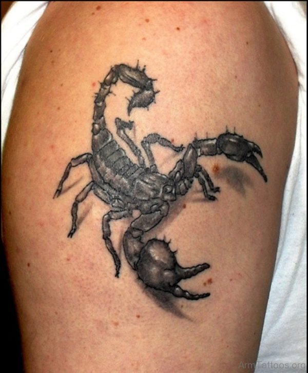 Brilliant Scorpion Tattoo