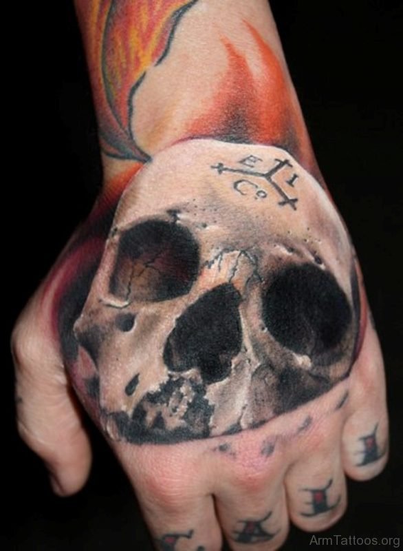 Brillient Skull Tattoo