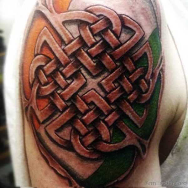 Brown Celtic Tattoo