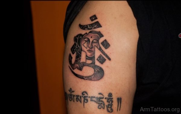 Buddha Inspired OM Tattoo