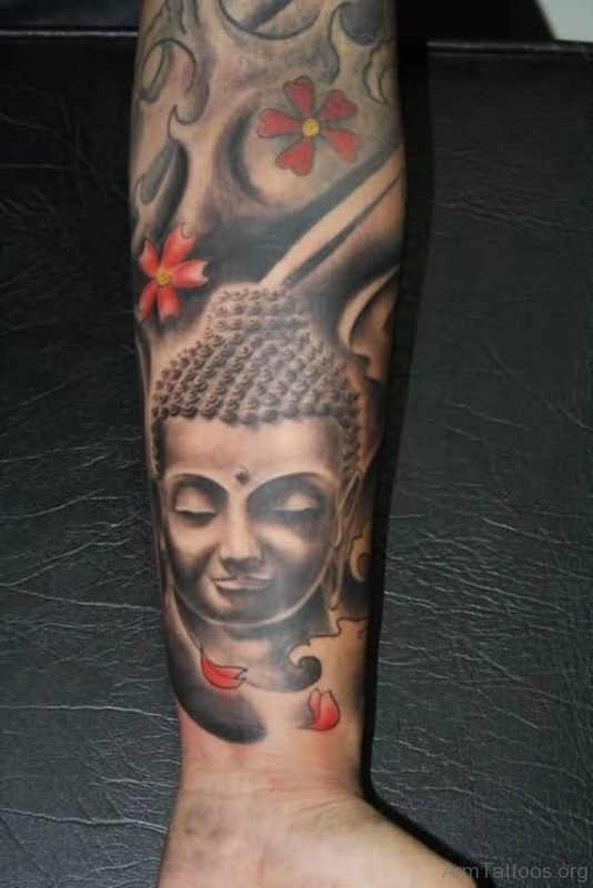 Buddha Tattoo For Full Sleeve