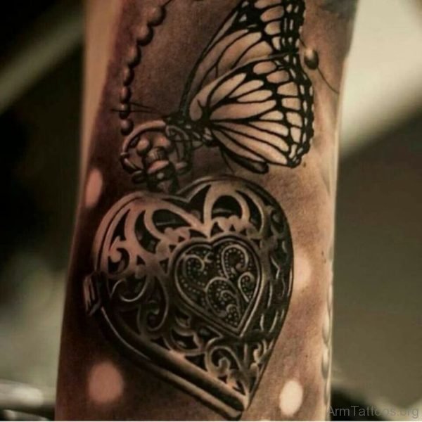 Butterfly Tattoo On Arm