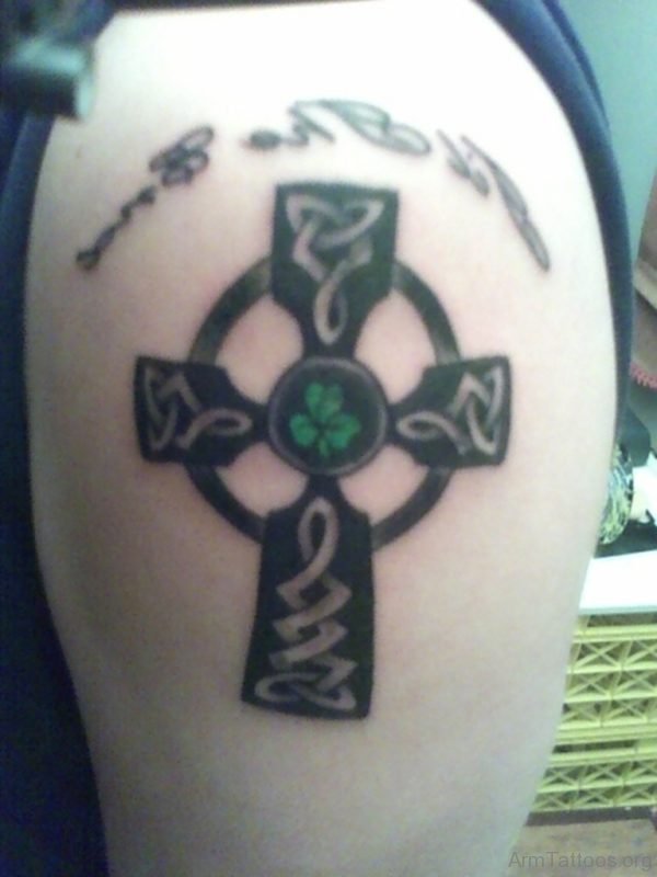 Celtic Cross Tattoo Design 