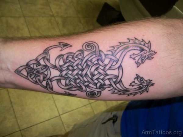 Celtic Dragon Tattoo 