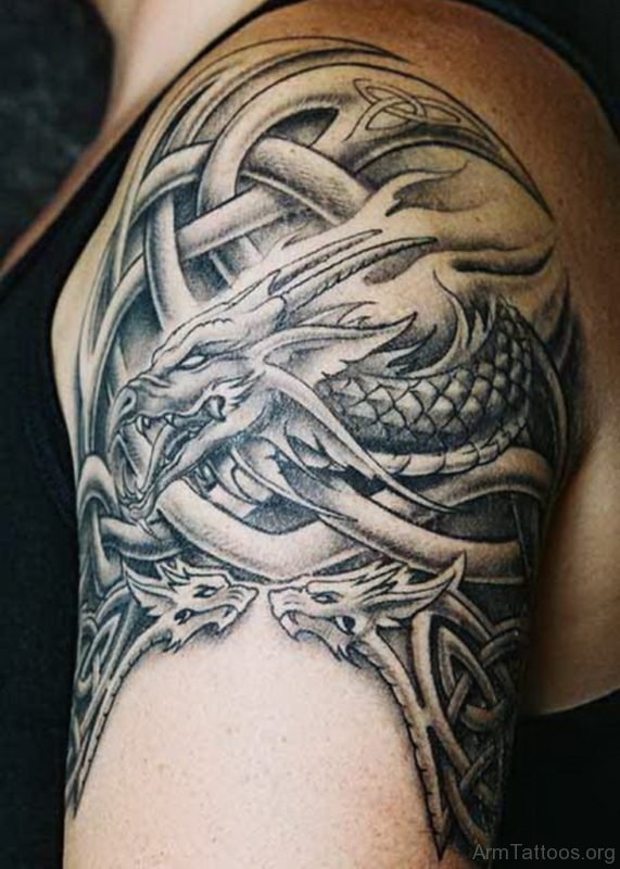 Celtic Dragon Tattoo