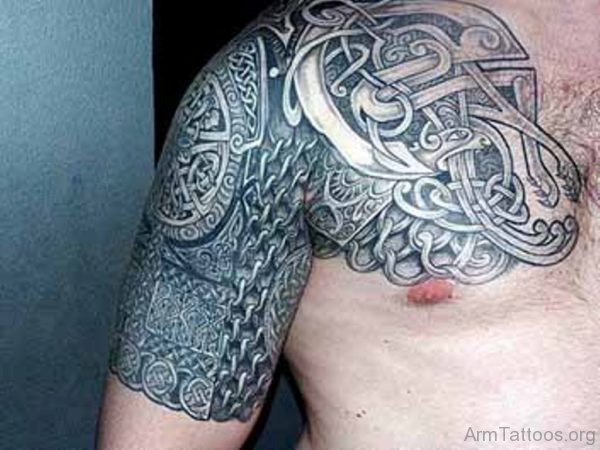 Celtic Tattoo Design On Arm Image