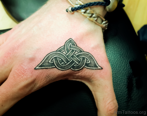 Celtic Tattoo On Hand