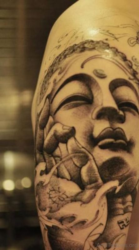 Charming Buddha Tattoo